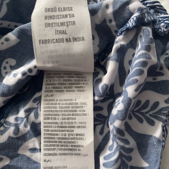 Abercrombie & Fitch Printed Peplum Top - Picture 5 of 5